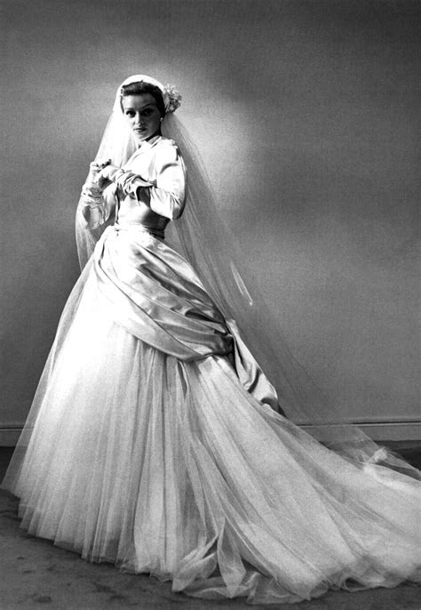 christian Dior vintage bridal gowns